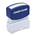 Stamp-Ever Pre-Inked One-Clear Revised Stamp - Message Stamp - "REVISED" - 0.56" Impression Width x 1.69" Impression Length - 50000 Impression(s) - Red - 1 Each