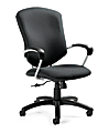 Global® Supra Tilter Task Chair, 42"H x 26"W x 27"D, Graphite