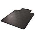 Deflect-O Chair Mat For Low-Pile Carpeting, Standard Lip, 36" x 48", Black