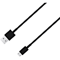 4XEM Micro USB To USB Data/Charge Cable For Samsung/HTC/Blackberry (Black) - USB  - 4XMUSBCBLBK 1 thumbnail image