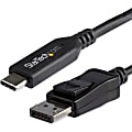 StarTech.com 6ft/1.8m USB C to Displayport 1.4 Cable Adapter - 4K/5K/8K USB Type C to DP 1.4 Monitor Video Converter Cable - CDP2DP146B 1 thumbnail image