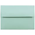 JAM Paper® Booklet Invitation Envelopes, A2, Gummed Seal, Aqua, Pack Of 25 1 thumbnail image