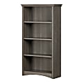 South Shore Gascony 57-3/4"H 4-Shelf Bookcase, Gray Maple 1 thumbnail image