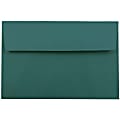 JAM Paper® Booklet Invitation Envelopes, A9, Gummed Seal, Teal, Pack Of 25 1 thumbnail image