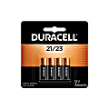 DURACELL CopperTop 12V 21 / 23 (8LR50 / A23 / MN21) Alkaline Battery,  4-pack 