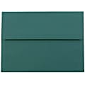 JAM Paper® Booklet Invitation Envelopes, A6, Gummed Seal, Teal, Pack Of 25 1 thumbnail image