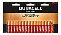 Duracell® Quantum AAA Alkaline Batteries, Pack Of 16