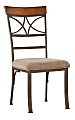 Powell® Home Fashions Hamilton Dining Chair, Set of 2, Tan/Pewter 1 thumbnail image