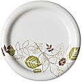 Dixie Ultra® Pathways 6" Heavyweight Paper Plates by GP Pro - 250 / Pack - Microwave Safe - 4 / Carton