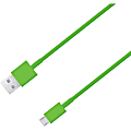 4XEM Micro USB To USB Data/Charge Cable For Samsung/HTC/Blackberry (Green)