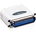 TP-LINK TL-PS110P Single parallel port fast ethernet Print Server, E-mail Alert, Internet Printing Protocol (IPP) SMB - 1 x Network (RJ-45)