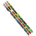 Musgrave Pencil Co. Motivational Pencils, 2.11 mm, #2 Lead, Student Of The Week, Multicolor, Pack Of 144