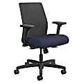 HON® Ignition 2.0 Mesh Task Chair, Synchro-Tilt Control With Seat Slider, Black/Navy