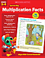 Scholastic Success With Multiplication Facts Workbook, Grades 3 to 4