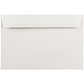 JAM Paper® Booklet Envelopes, 6" x 9", Gummed Seal, White, Pack Of 25