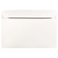 JAM Paper® Booklet Envelopes, 6 1/2" x 9 1/2", Gummed Seal, White, Pack Of 25