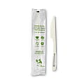 World Centric® TPLA Compostable Cutlery, Knife, 6-3/4", White, Pack Of 750 Knives