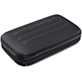 Advantus Large Soft-Sided Pencil Case - External Dimensions: 2"x 8.8" Depth x 5.3" - Zipper Closure - Fabric - Black -  - 67000 1 thumbnail image