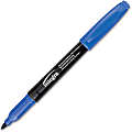 Integra Permanent Fine-Point Markers, Blue, Pack Of 12