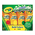 Crayola® Washable Finger Paint, 4 Oz., Assorted Colors, Pack Of 4