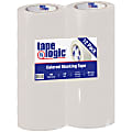 Tape Logic® Color Masking Tape, 3" Core, 2" x 180', White, Case Of 12