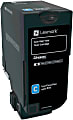 Lexmark Original High Yield Laser Toner Cartridge - Cyan Pack - Laser - High Yield