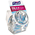 Purell® Advanced Hand Sanitizer Refreshing Gel, 1 Oz, Clean Scent, 1 Fl Oz Travel Size Flip-Cap Bottle with Display Bowl,  Pack Of 36