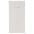 JAM Paper® Envelopes, Policy, #7 3/4, Gummed Seal, White, Pack Of 25