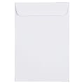 JAM PAPER 1 Scarf Open End Catalog Envelopes, 4 5/8 x 6 3/4, White, 25/Pack