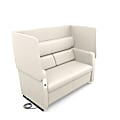 OFM Morph Series Soft Seating Sofa, Linen/Chrome 1 thumbnail image