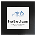 Seco Motivational Print, Dream, 20"H x 20"W, Black