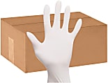 Goldmax Disposable Powder-Free Latex Gloves, Small, Natural, 100 Per Pack, Case Of 10 Packs