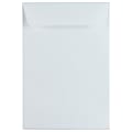JAM Paper® Open-End 6 1/2" x 9 1/2" Catalog Envelopes, Gummed Seal, White, Pack Of 25