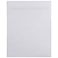 JAM Paper® Open-End 11 1/2" x 14 1/2" Catalog Envelopes, Gummed Seal, White, Pack Of 25