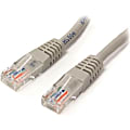 StarTech.com Cat5e Molded UTP Patch Cable, 35', Gray 1 thumbnail image