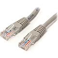 StarTech.com Cat5e Molded UTP Patch Cable, 35', Gray