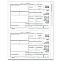 ComplyRight 1099-INT Inkjet/Laser Tax Forms For 2017, Copy C For Payer's Records, 8 1/2" x 11", Pack Of 50