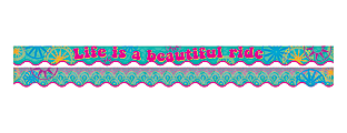 Barker Creek Scalloped-Edge Double-Sided Borders, 2 1/4" x 36", Bohemian, Pack Of 13 1 thumbnail image
