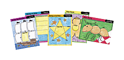 Barker Creek® Chart Set, Graphic Organizer 1, 17" x 22", Grades 2+, Pack Of 10