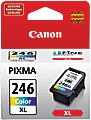 Canon® CL-246XL High-Yield Tri-Color Ink Cartridge, 8280B001