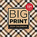 2024 TF Publishing Art & Design Wall Calendar, 12” x 12”, Big Print, January To December 1 thumbnail image