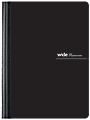Office Depot® Brand Poly Composition Book, 7-1/2" x 9-3/4", Wide Ruled, 80 Sheets, Black 1 thumbnail image