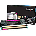Lexmark Laser Toner Cartridge - Return Program - Magenta - 1 / Pack - 6000 Pages 1 thumbnail image