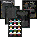 Creative Teaching Press® Chalk It Up! Classroom Essentials Chart Pack