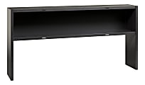 WorkPro® Modular 72"W Stack On Hutch, Charcoal 1 thumbnail image