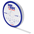 Tape Logic® Sticky Back Hook Strips, 1/2" x 75', White, Pack of 1