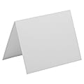JAM Paper® Blank Fold-Over Cards, 4 3/8" x 5 7/16", White, Pack Of 100