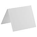 JAM Paper® Blank Fold-Over Cards, Panel Border, 4 3/8" x 5 7/16", White, Pack Of 100 1 thumbnail image