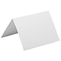 JAM Paper® Note Cards, Fold-Over, 4 5/8" x 6 1/4", White, Pack Of 25