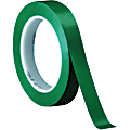 3M™ 471 Vinyl Tape, 3" Core, 0.5" x 36 Yd., Green, Case Of 72 1 thumbnail image